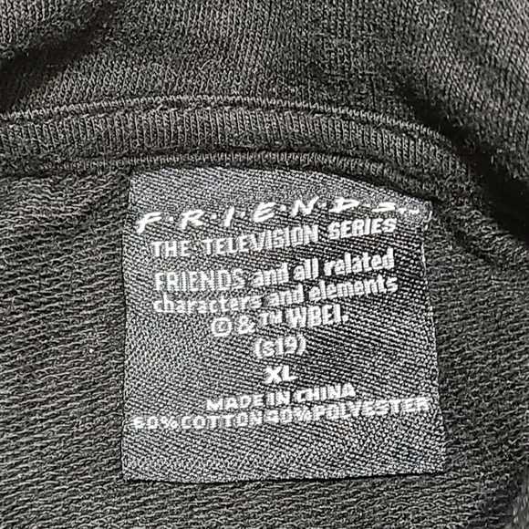 Friends TV show crop top hoodie size XL - Picture 4 of 7